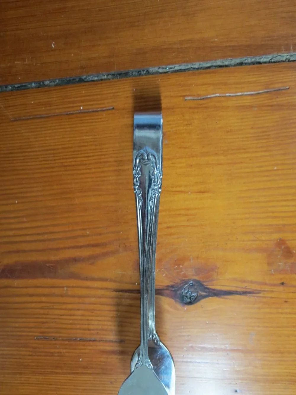 Reed and Barton Stainless Steel serving tongs 9